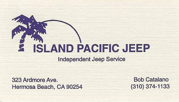 Island Pacific Jeep